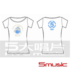 給熊抱抱地球長版T(白)FS