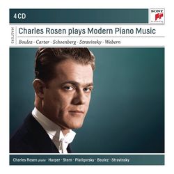 查爾斯羅森演奏二十世紀作曲大師鋼琴名作 4CD《典範大師套裝系列140》