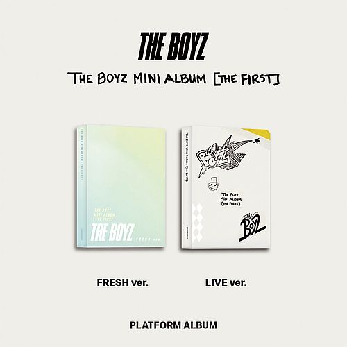 (FRESH版)出道迷你專輯「THE FIRST(Platform Ver.)」(韓國進口版)