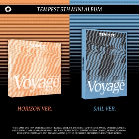 (SAIL版)第五張迷你專輯「TEMPEST Voyage」(韓國進口版)