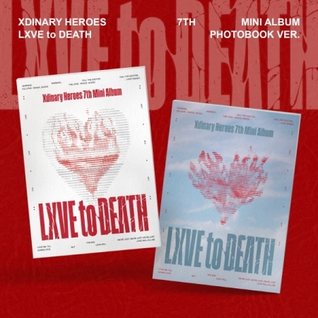 (藍色版)第七張迷你專輯「LXVE to DEATH(PHOTOBOOK VER.)」(韓國進口版)