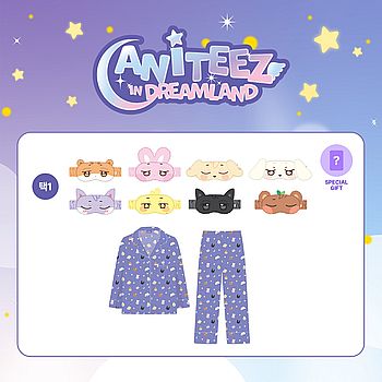 [ANITEEZ IN DREAMLAND]-睡衣組(韓國進口)