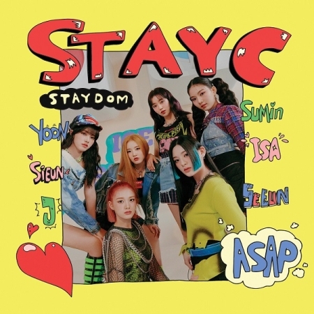 第二張單曲「STAYDOM」(韓國進口版)