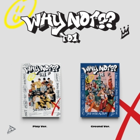 (GROUND版)第三張迷你專輯「WHY NOT??」(韓國進口版)