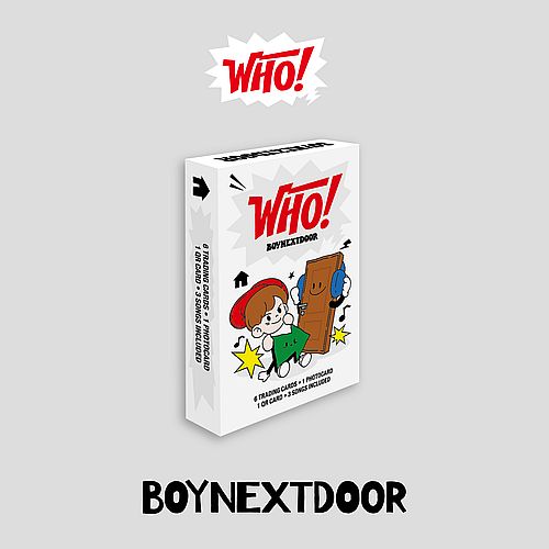 第一張單曲「WHO!(Weverse Albums ver.)」(韓國進口版)