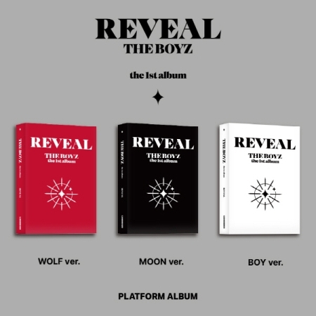 (MOON版)第一張正規專輯「REVEAL(Platform Ver.)」(韓國進口版)