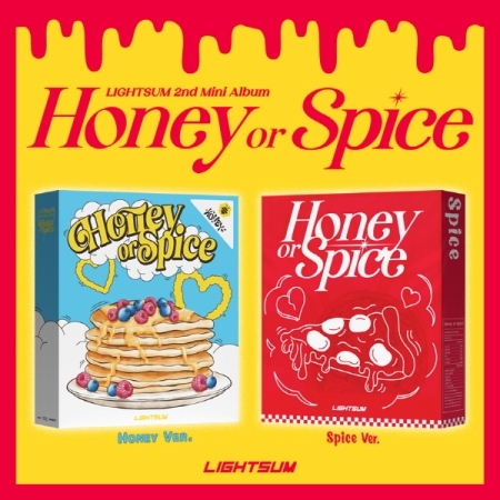 (SPICE版)第二張迷你專輯「Honey or Spice」(韓國進口版)