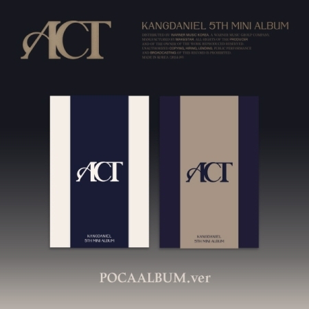 (隨機版)第五張迷你專輯「ACT(POCA ALBUM)」(韓國進口版)