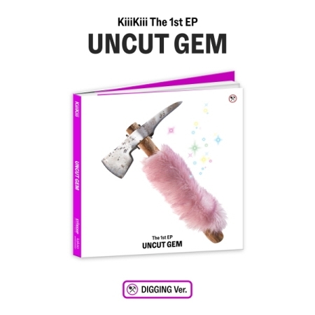 (官網版)第一張迷你專輯「UNCUT GEM(DIGGING ver.)」(韓國進口版)