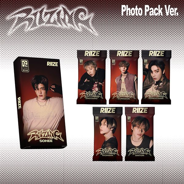 (隨機版)第一張迷你專輯「RIIZING(Photo Pack Ver.)」(韓國進口版)