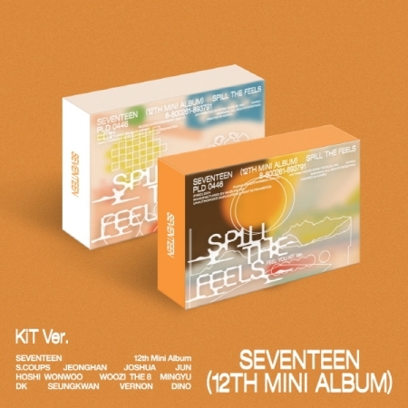 (隨機版)第十二張迷你專輯「SPILL THE FEELS(KiT Ver.)」