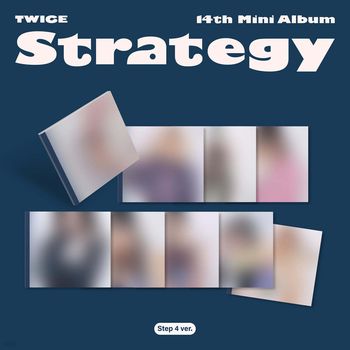 (Sana版)第十四張迷你專輯「STRATEGY(Step4 ver.)」(韓國進口版)
