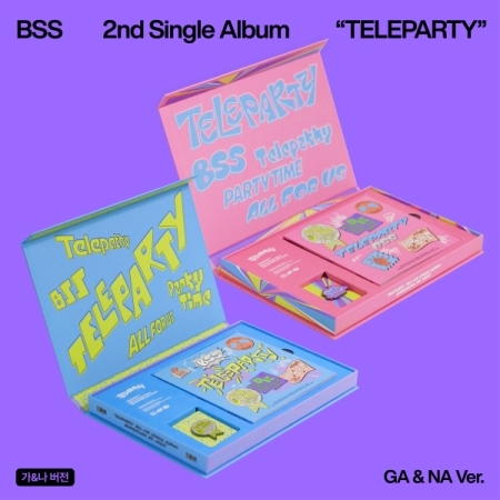 (GA版/粉色)第二張單曲「TELEPARTY」(韓國進口版)