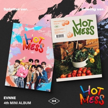 (Splatter版)第四張迷你專輯「HOT MESS」(韓國進口版)