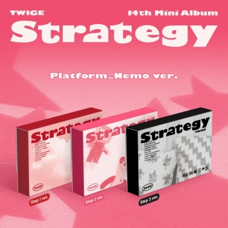 (Step3版/黑)第十四張迷你專輯「STRATEGY(Platform_Nemo ver.)」