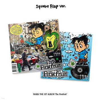 (1版/藍色)第一張正規專輯「The Firstfruit(Square Flap Ver.)」