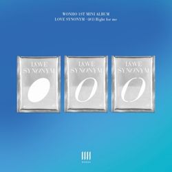 第一張迷你專輯「LOVE SYNONYM #1. RIGHT FOR ME」(韓國進口版/隨機)