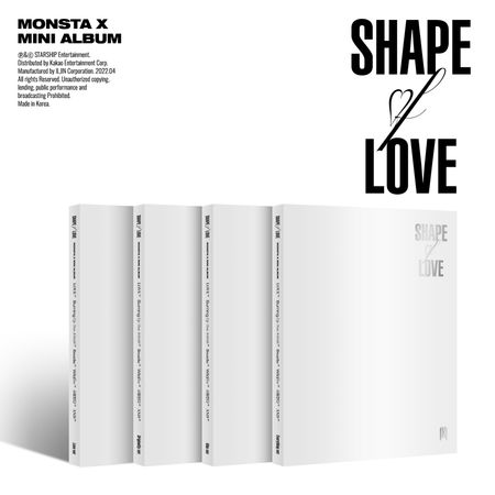 (隨機版)第十一張迷你專輯「SHAPE of LOVE」(韓國進口版)