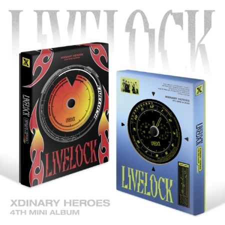 (藍色 /2版)第四張迷你專輯「Livelock」(韓國進口版)