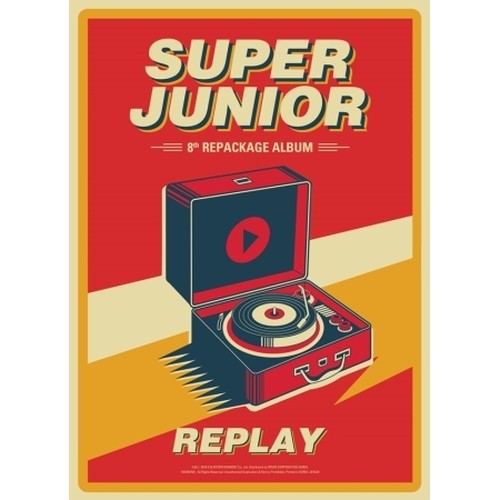第八張專輯「REPLAY」(韓國進口重新包裝版)