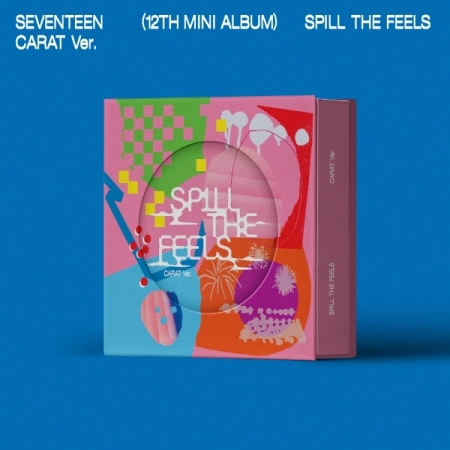 (隨機版)第十二張迷你專輯「SPILL THE FEELS(CARAT Ver.)」(韓國進口版)