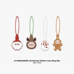 [2025 Concert]-KYUBONGEEE聖誕版鑰匙圈組(韓國進口)