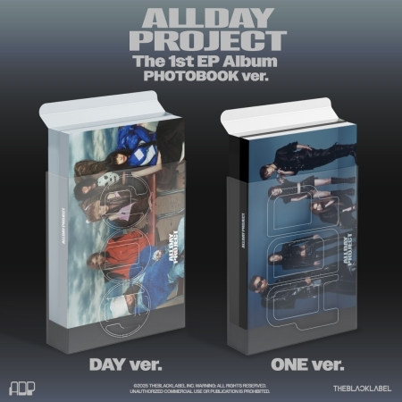 (ONE版/藍底)第一張迷你專輯「ALLDAY PROJECT(PHOTOBOOK ver.)」