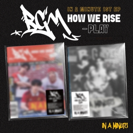 (隨機版)第一張迷你專輯「BGM : HOW WE RISE - PLAY」(韓國進口版)