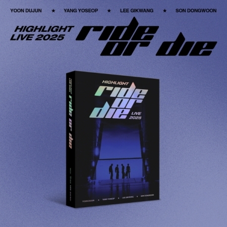 HIGHLIGHT LIVE 2025 [RIDE OR DIE](韓國進口版)