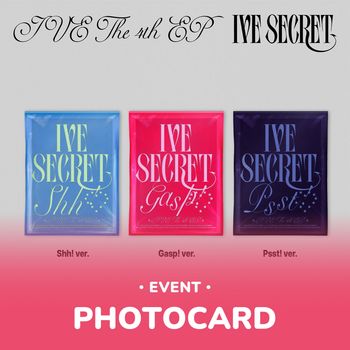 (APPLEMUSIC/隨機版)第四張迷你專輯「IVE SECRET」(韓國進口版)