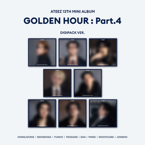 (八版合購版)第十三張迷你專輯「GOLDEN HOUR : Part.4(DIGIPACK