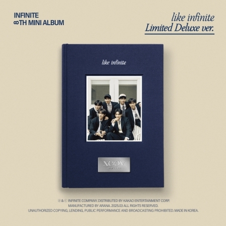 (限量版)第八張迷你專輯「LIKE INFINITE(Limited Deluxe ver.)」