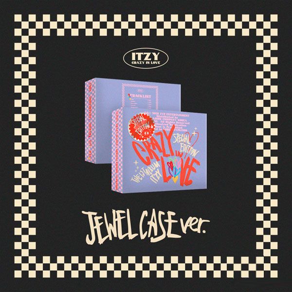 (JEWEL CASE版)第一張正規專輯「CRAZY IN LOVE」(韓國進口特別版)