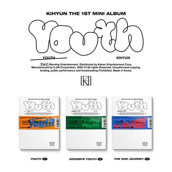 (隨機版)第一張迷你專輯「YOUTH」(韓國進口版)