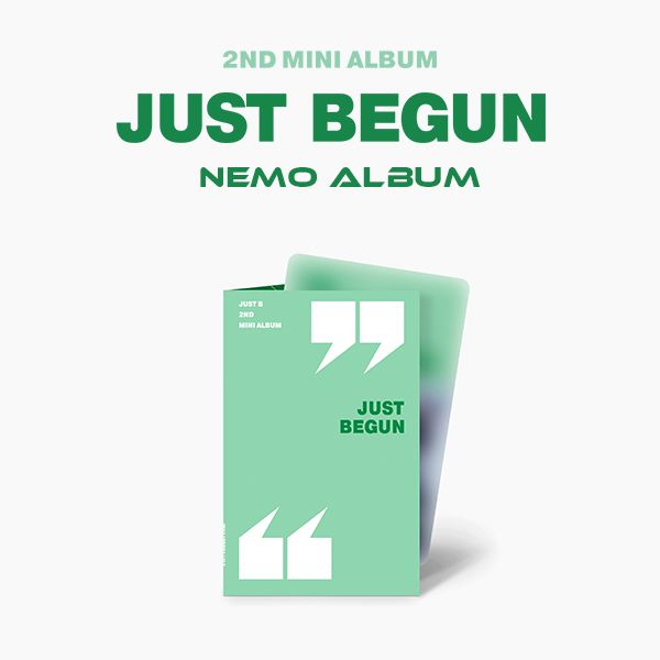 第二張迷你專輯「JUST BEGUN」(韓國進口Nemo Album Light版)