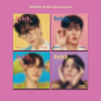 (官網/隨機版)第五張迷你專輯「Switch On(Digipack ver.」(韓國進口版)
