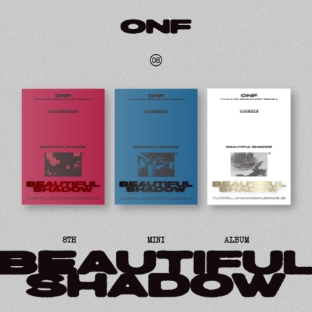 (藍色版)第八張迷你專輯「BEAUTIFUL SHADOW」(韓國進口版)
