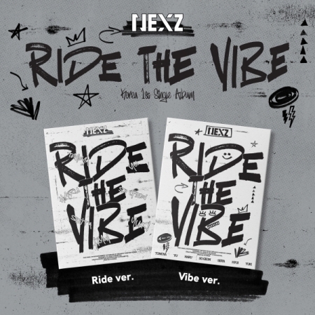 (RIDE/白字版)第一張單曲「Ride the Vibe」(韓國進口版)