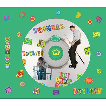 (日本WEVERSE官網/WOONHAK盤)2nd Single「BOYLIFE」(日本進口版)