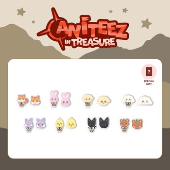 [ANITEEZ IN TREASURE]-裝飾扣(韓國進口)