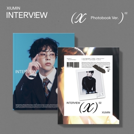 (MIN版)第二張迷你專輯「Interview X(Photobook Ver.)」(韓國進口版)