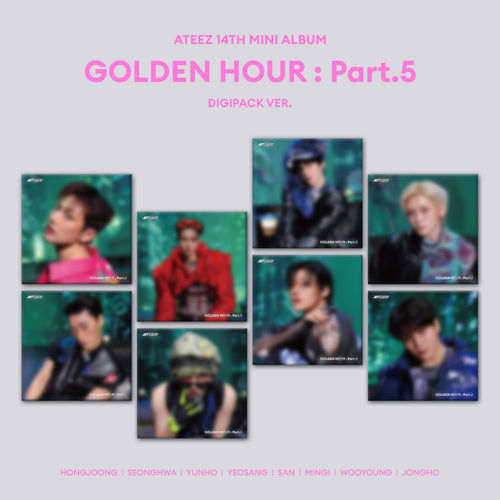 (隨機版)第十四張迷你專輯「GOLDEN HOUR : Part.5(DIGIPACK VER.)」