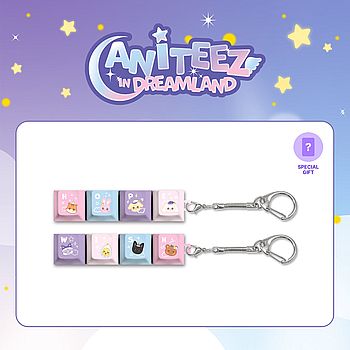 [ANITEEZ IN DREAMLAND]-鍵帽鑰匙圈(韓國進口)