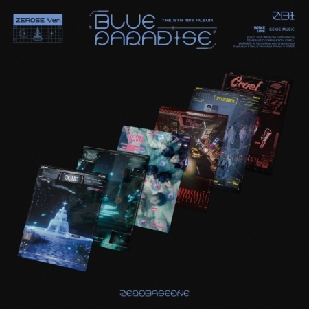 (六版合購版)第五張迷你專輯「BLUE PARADISE(ZEROSE Ver.)」(韓國進口版)