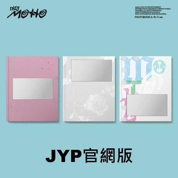 (JYP官網/三版合購版)MOTTO(PHOTOBOOK Ver.)(韓國進口版)