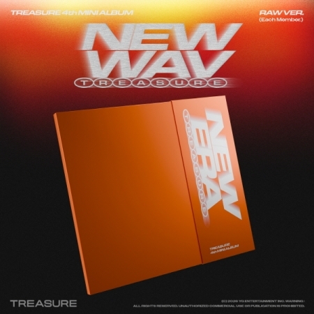 (HARUTO版)第四張迷你專輯「NEW WAV(RAW VER.)」(韓國進口版)