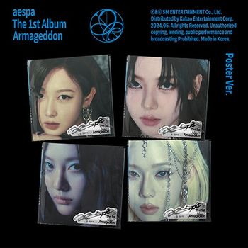(隨機版)第一張正規專輯「Armageddon(Poster Ver.)」(韓國進口版)