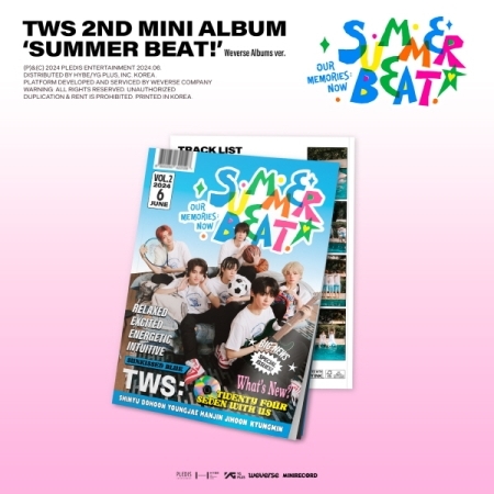第二張迷你專輯「SUMMER BEAT!(Weverse Albums ver.)」(韓國進口版)