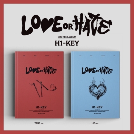 (TRUE版)第三張迷你專輯「LOVE or HATE」(韓國進口版)