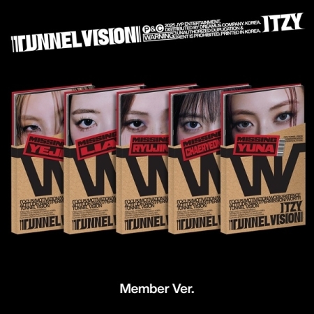 (Chaeryeong版)TUNNEL VISION(Member Ver.)(韓國進口版)